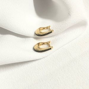 18k Gold Filled Huggie Earrings